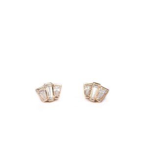 Diamond Baguette Earrings